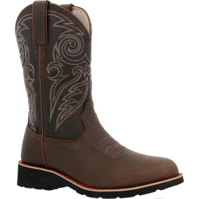 Rocky MonoCrepe 12” Steel Toe Western Boot