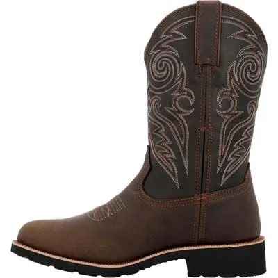 Rocky MonoCrepe 12” Steel Toe Western Boot