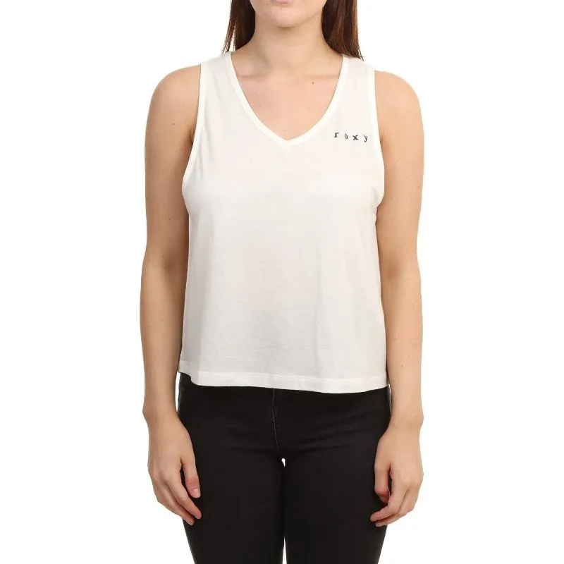 Roxy NEED A WAVE - VEST TOP FOR WOMEN WHITE