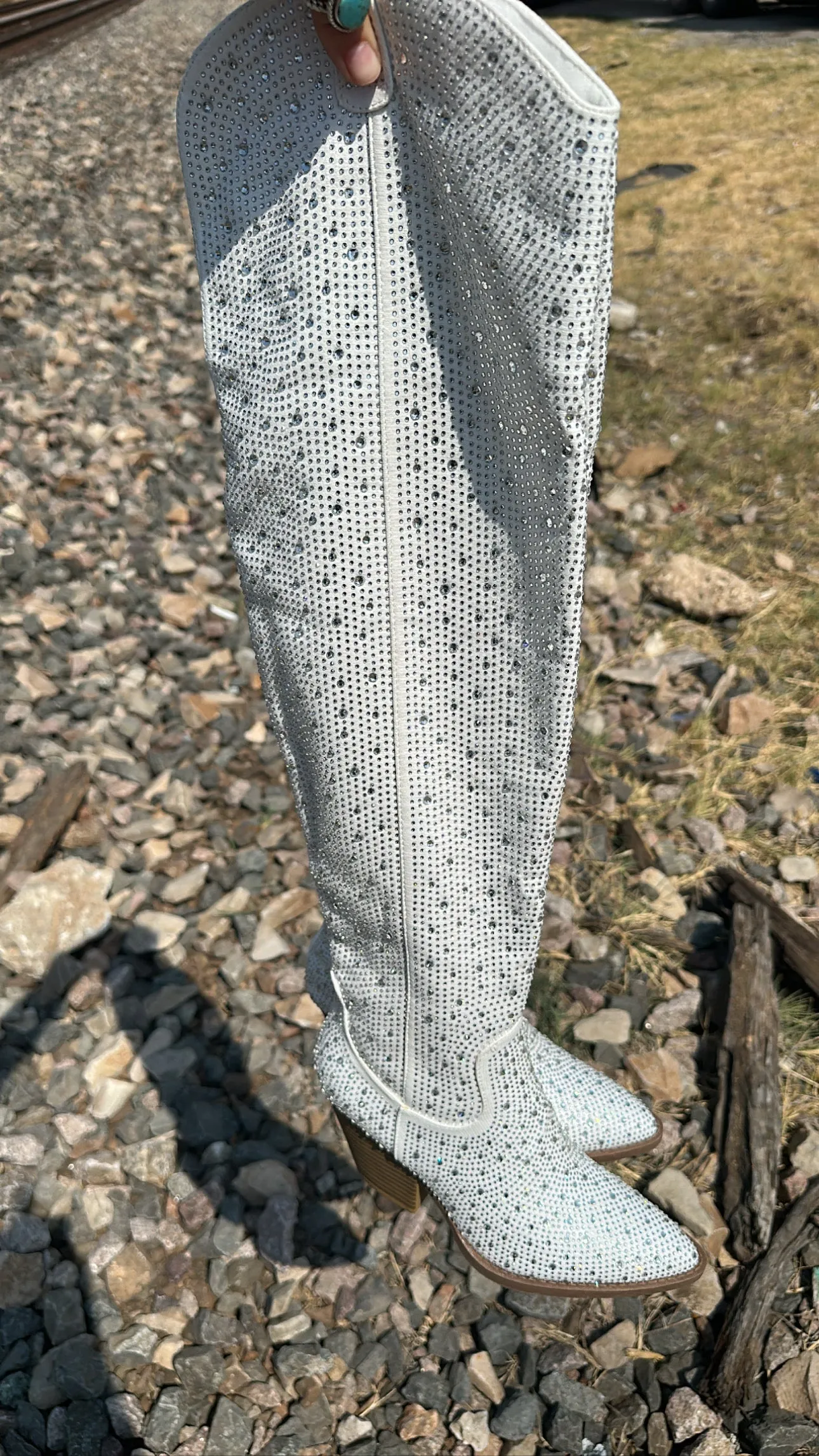 RUBY BOOT WHITE