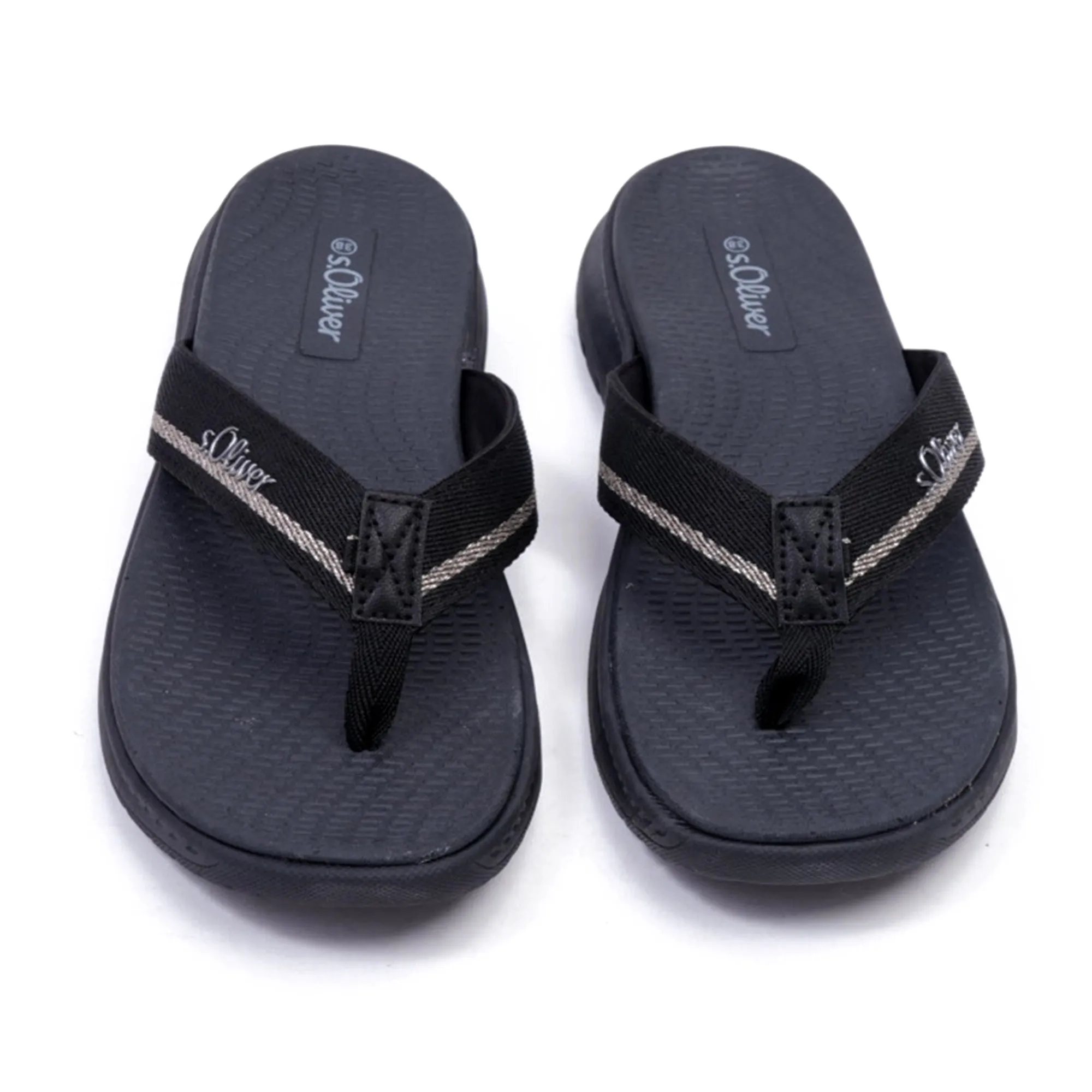 S. Oliver Women's Comfortable Flip-Flop Sandals Black