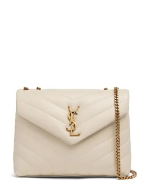 Saint Laurent   Small Loulou leather shoulder bag 