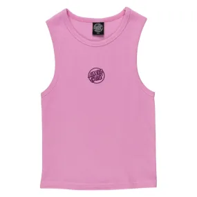 Santa Cruz Partial Dot Emb Tank Vest Fondant Pink: 10