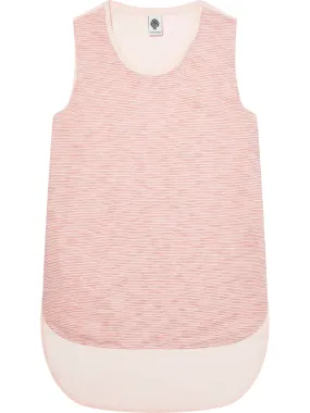 Scotch & Soda Women's 144616 Contrast Back Striped Vest Top, Pink