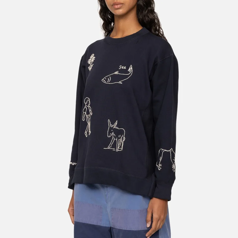 Sea New York Demi French Workwear Cotton-Jersey Sweatshirt - XS | Coggles