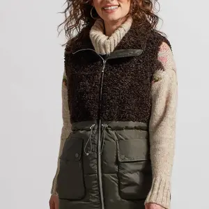 Sherpa Combo Vest