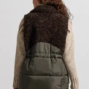 Sherpa Combo Vest