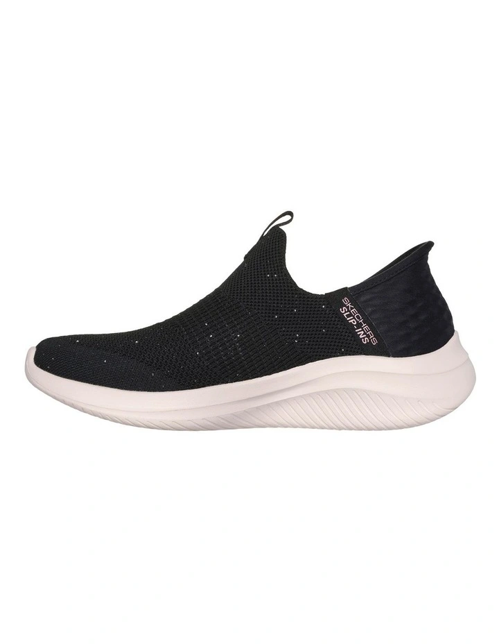 Slip-Ins Ultra Flex 3.0 Shiny Night Sneakers in Black