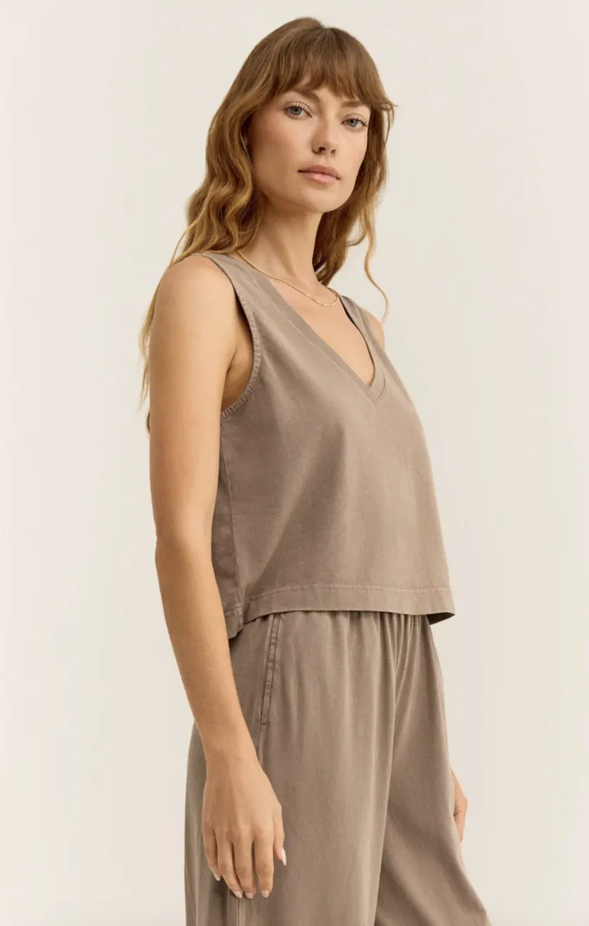 SLOANE V-NECK TANK