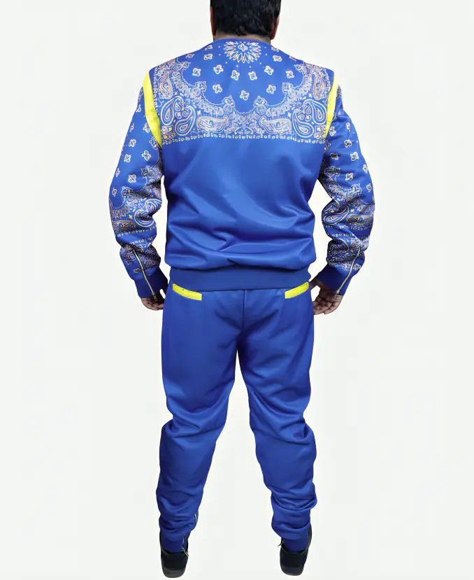 Snoop Dogg Super Bowl Halftime Blue Tracksuit