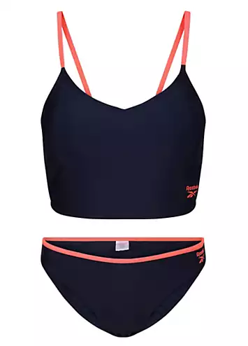 Spaghetti Straps Tankini Set by Reebok | Look Again