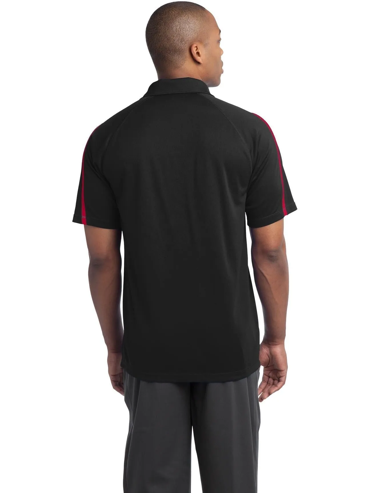 Sport-Tek Micro-Mesh Colorblock Polo