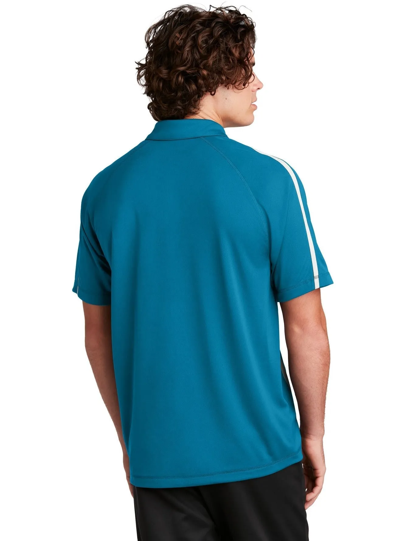 Sport-Tek Micro-Mesh Colorblock Polo