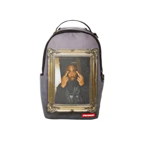 Sprayground Backpack Tupac Golden Grey 910B2779NSZ