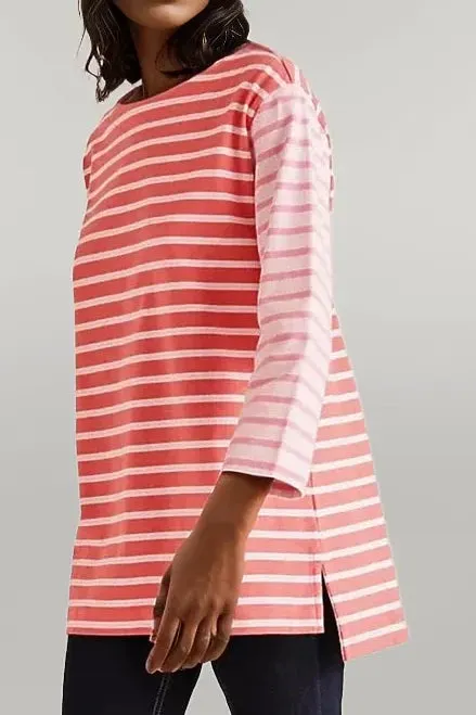 Striped Cotton Longline Tunic