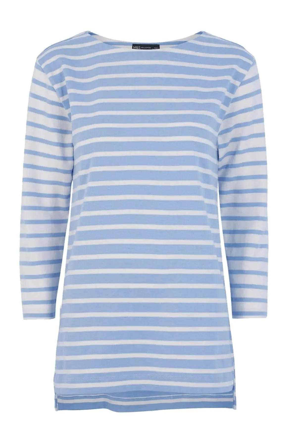 Striped Cotton Longline Tunic