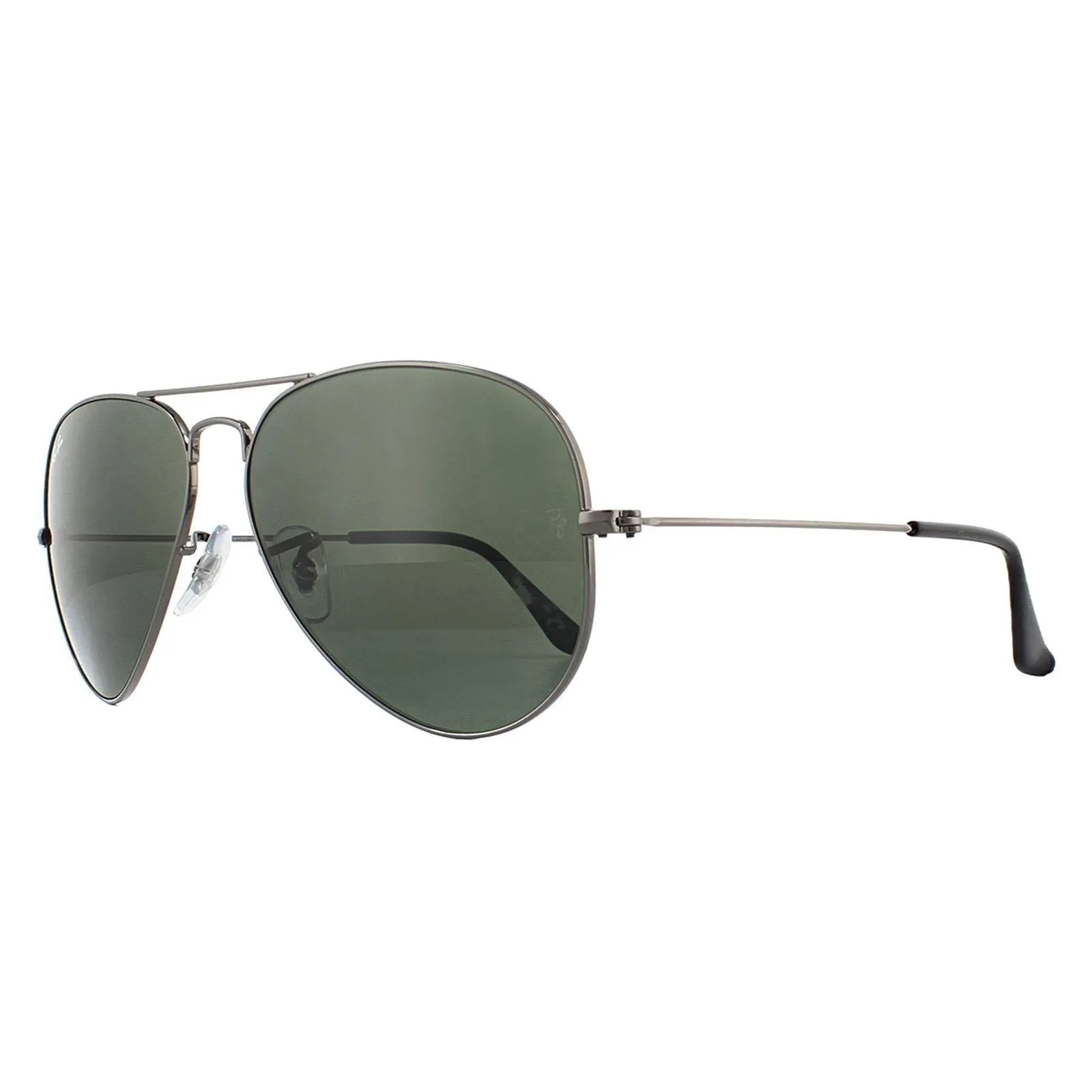 Sunglasses | Aviator Gunmetal Green Aviator 3025 Sunglasses | Ray-Ban