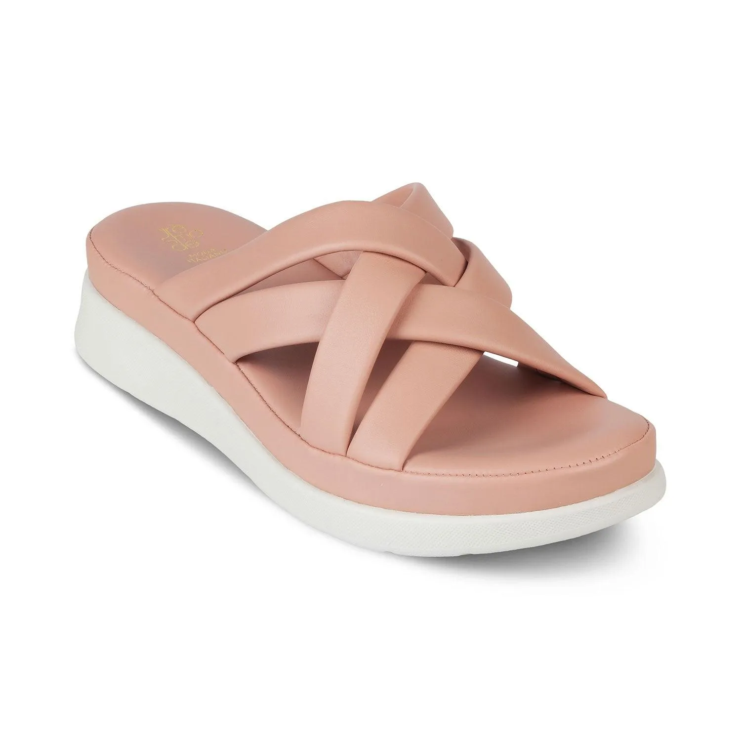 The Breeze Pink Women's Casual Wedge Heel Sandals Tresmode