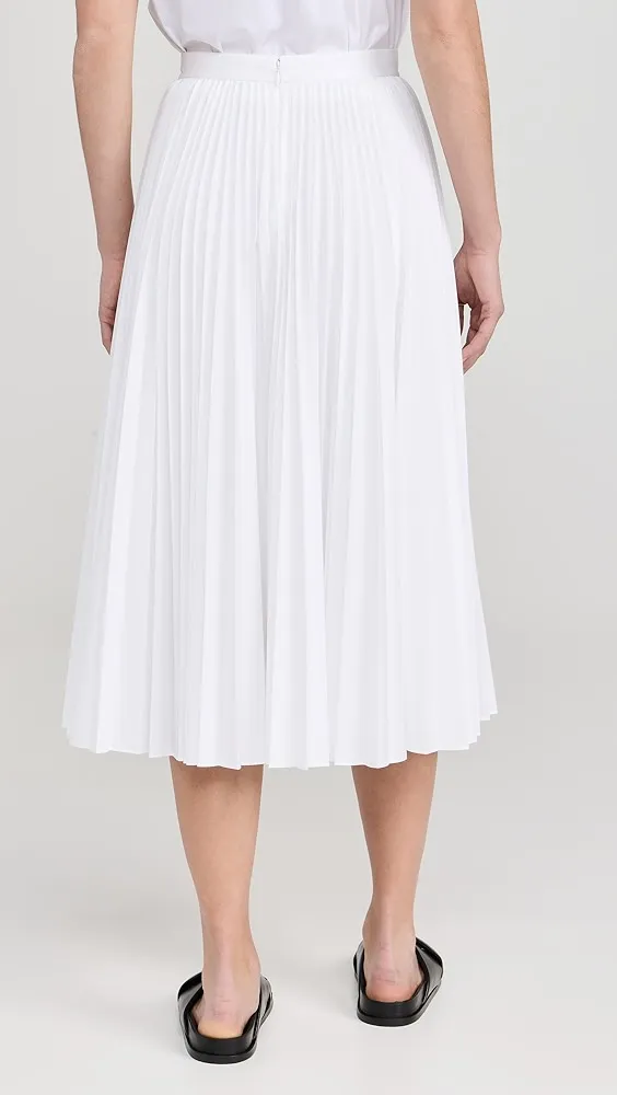 Theory   Pleated Midi Skirt 