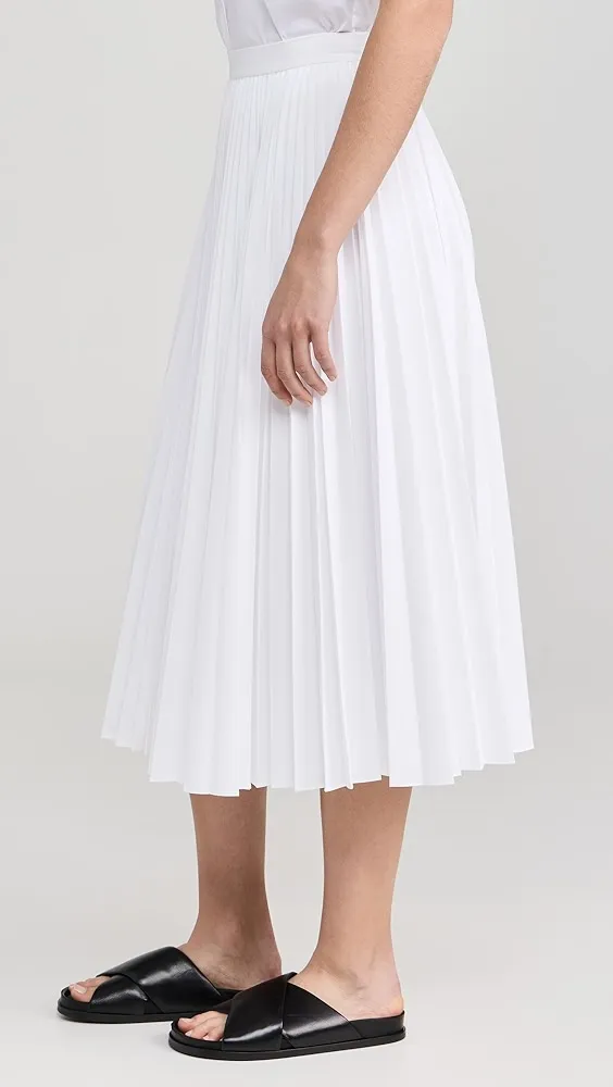 Theory   Pleated Midi Skirt 