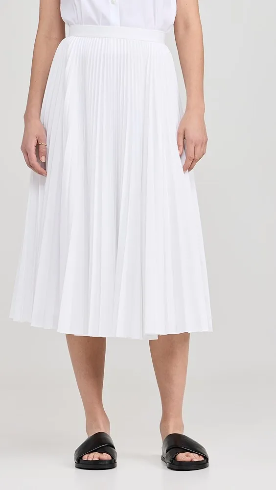 Theory   Pleated Midi Skirt 