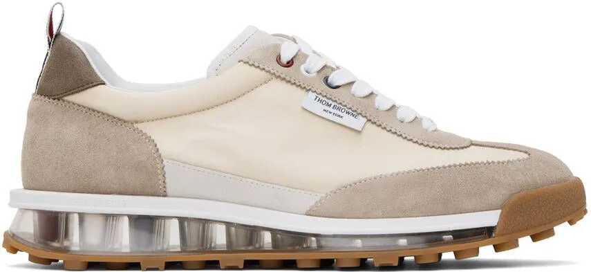 Thom Browne Beige Tech Sneakers