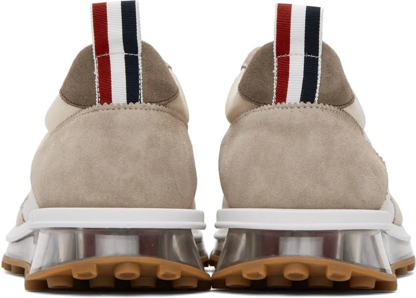 Thom Browne Beige Tech Sneakers