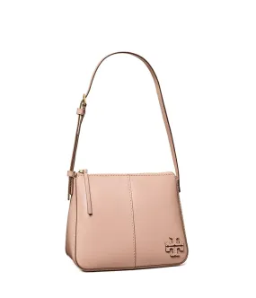 Tory Burch McGraw Spazzolato Boxy Shoulder Bag