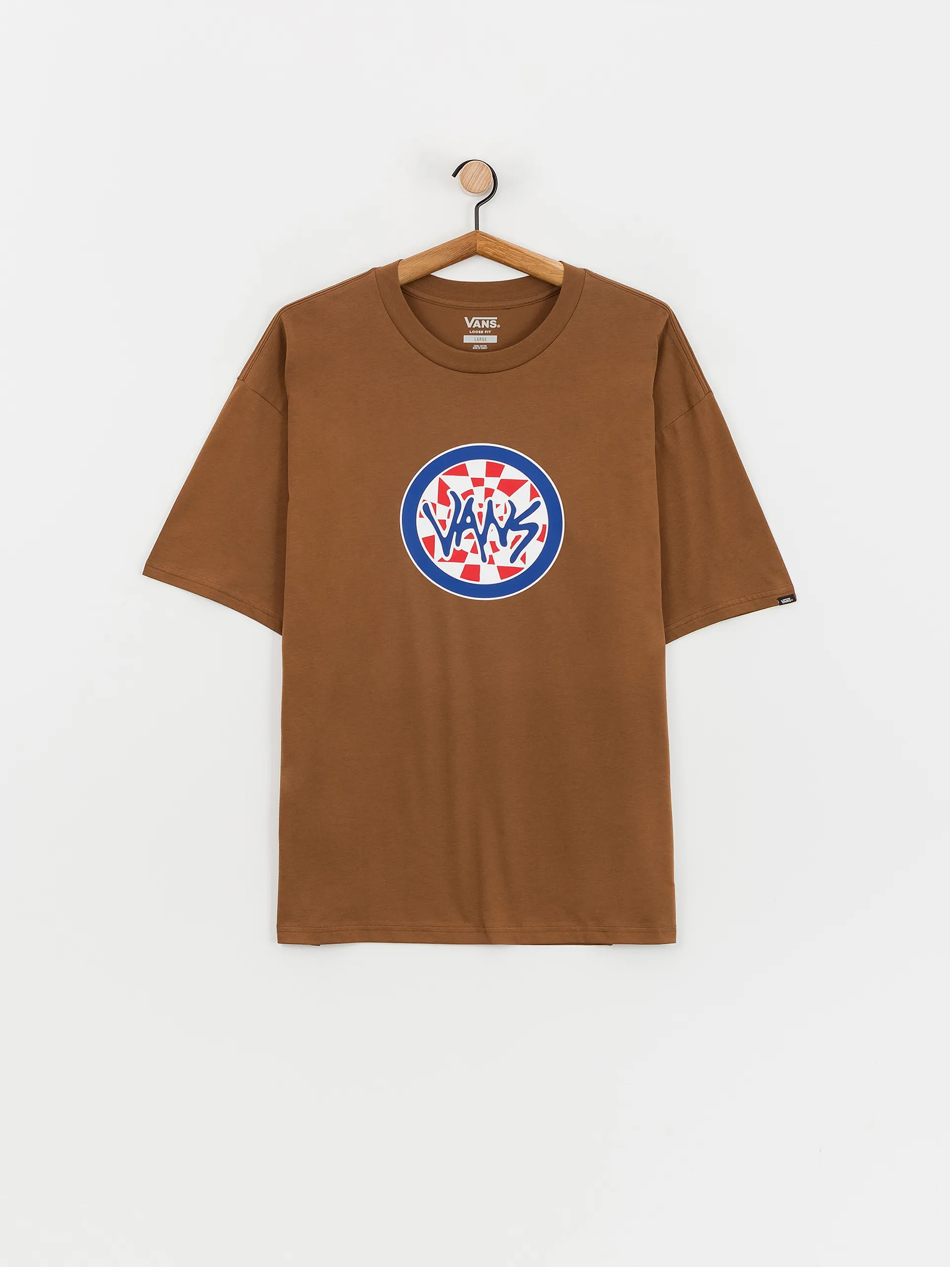 Vans Checker Icon T-Shirt (coffee liqueur)