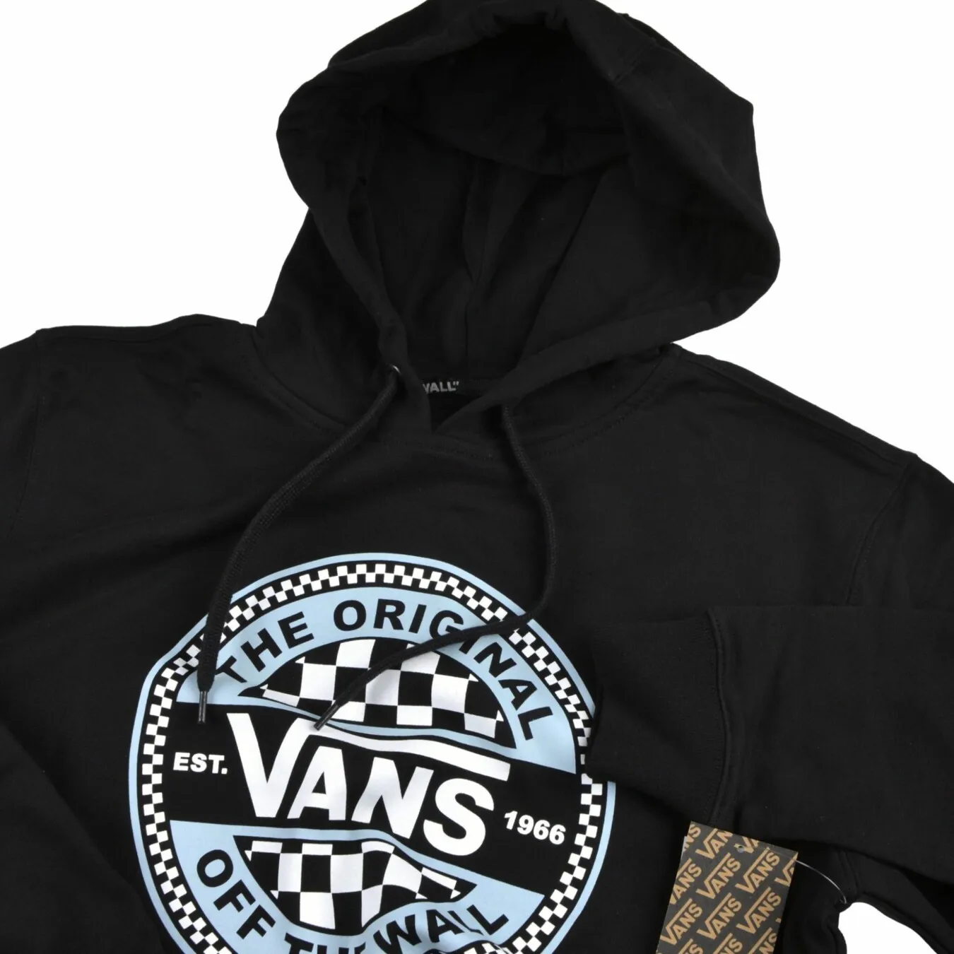 Vans Circled Checker PO Felpa Cappuccio Black