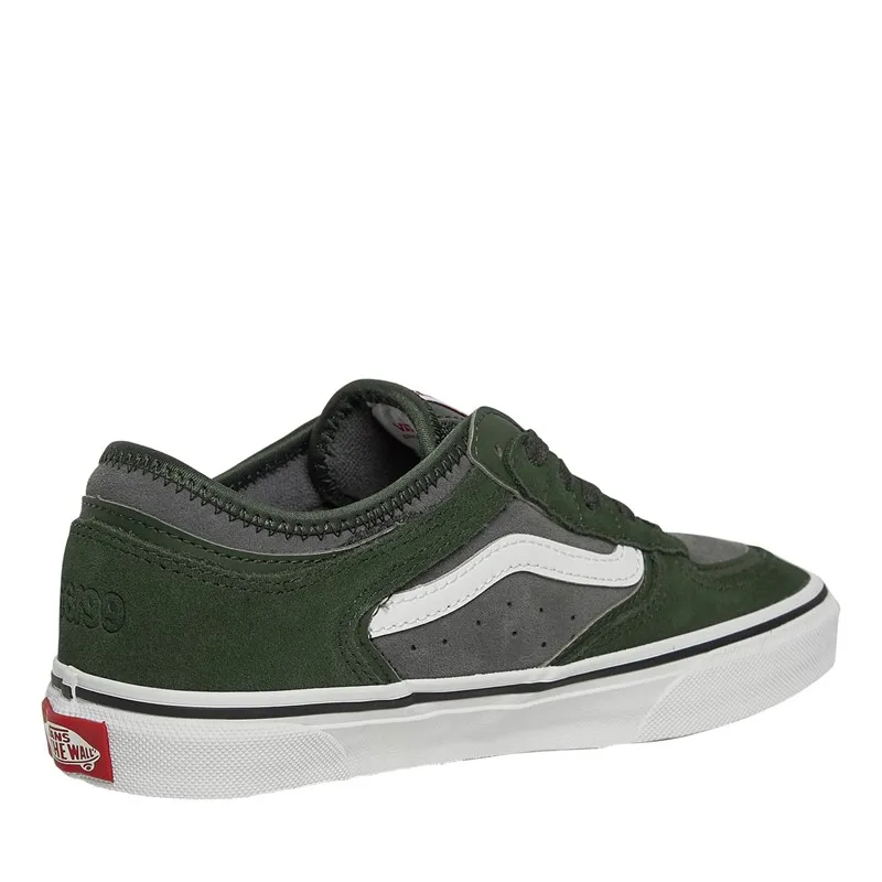 Vans Junior Rowley Classic Trainers Green Gables/White