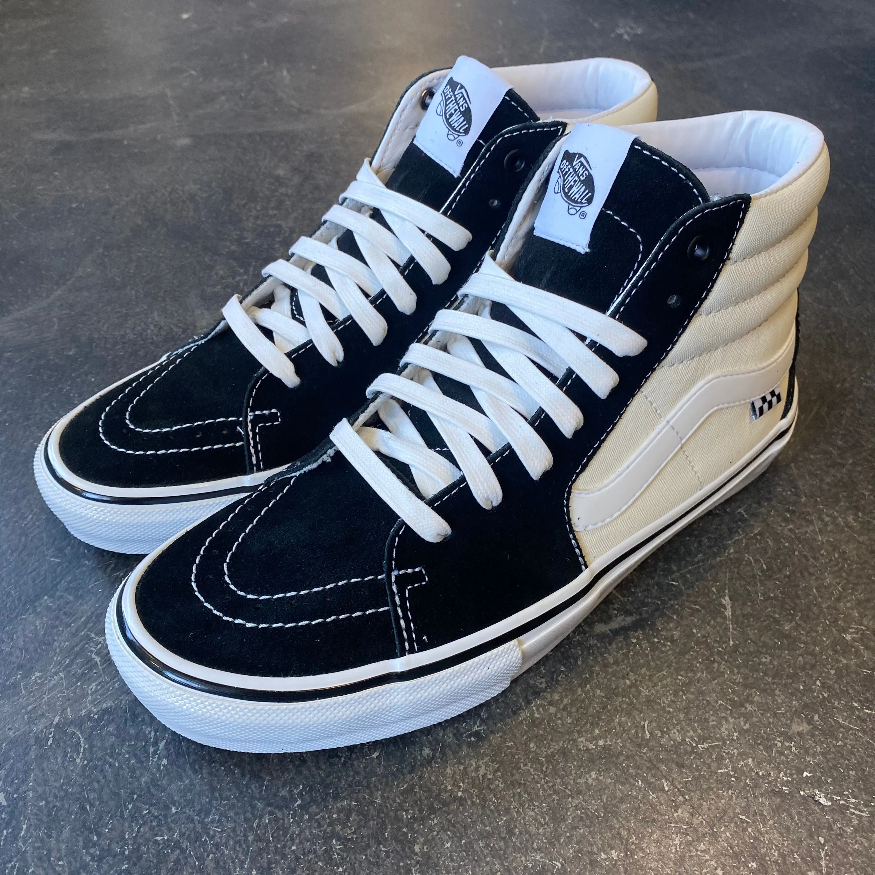 Vans Skate Sk8 Hi Black/Antique White