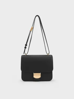 Violetta Boxy Bag - Black