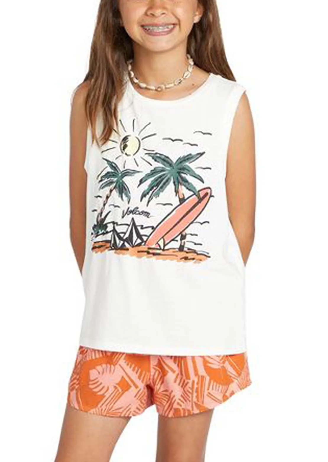 Volcom Junior Flexin Muscle Tank