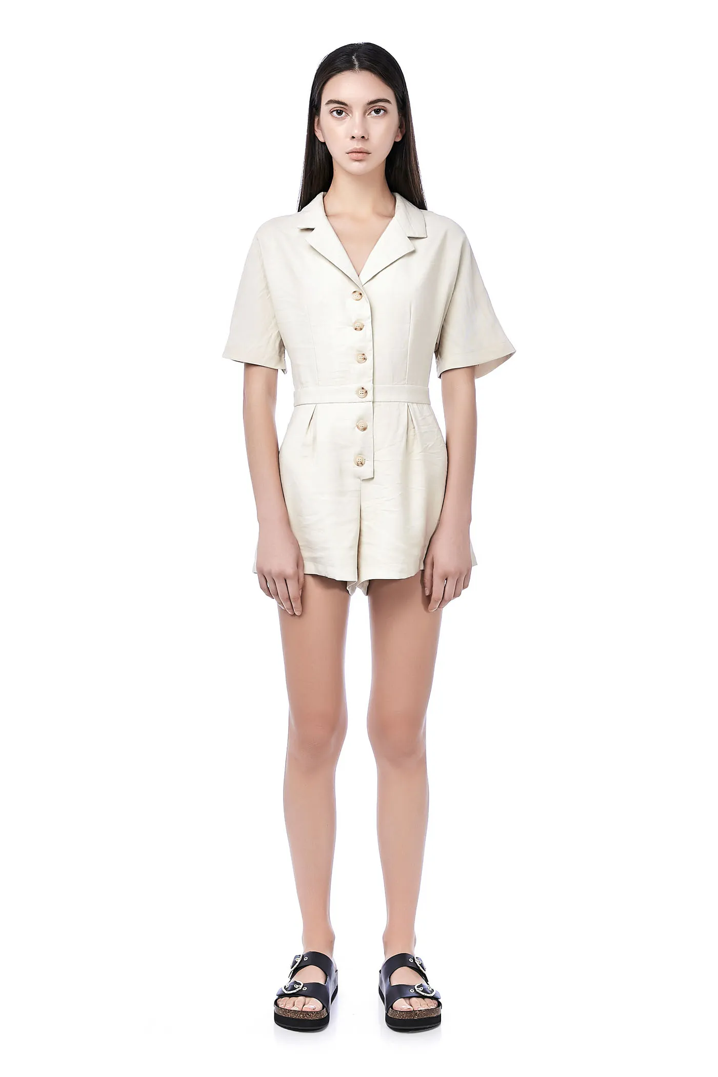 Wayne Shirt Romper