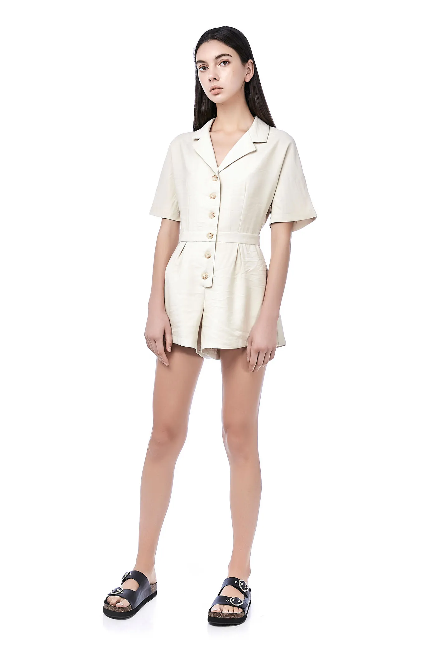 Wayne Shirt Romper