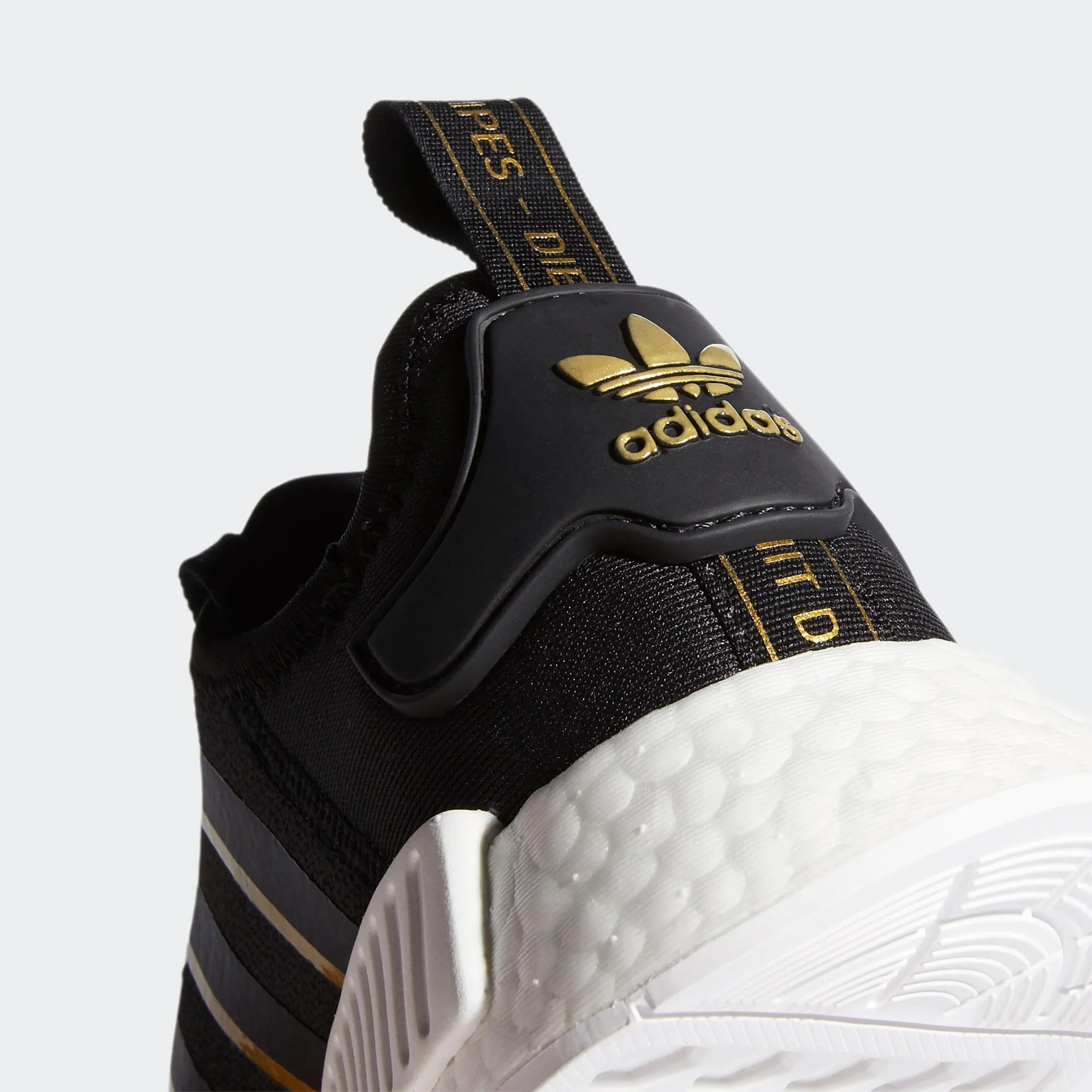 Women's adidas Originals NMD_R1 Shoes Black Gold