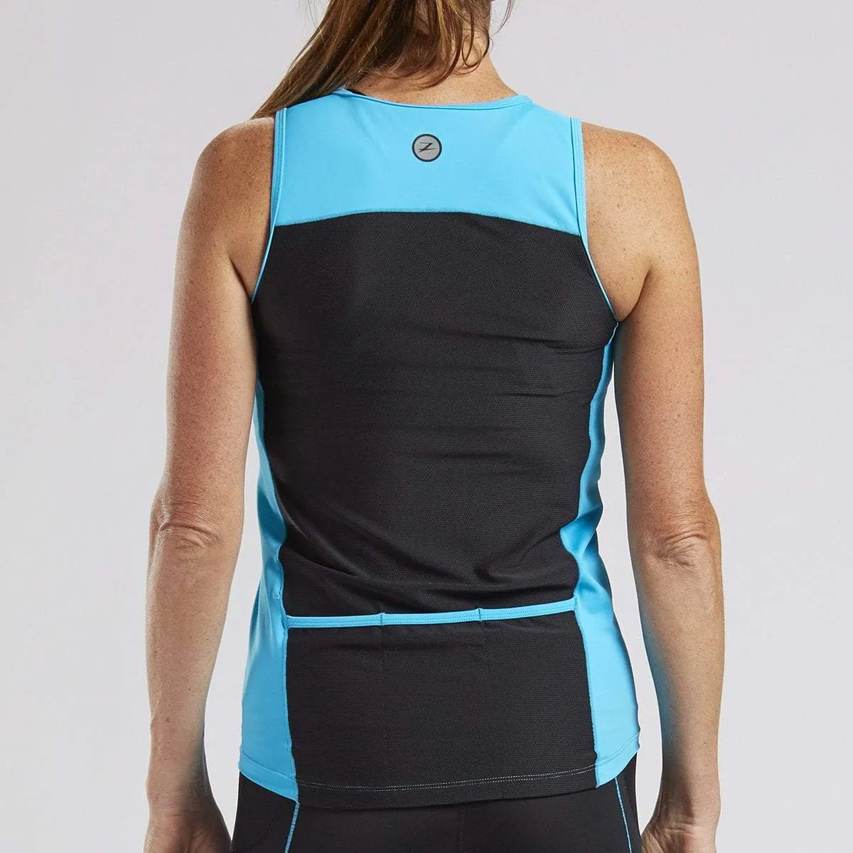 Womens Core+ Tri Tank - Cascade