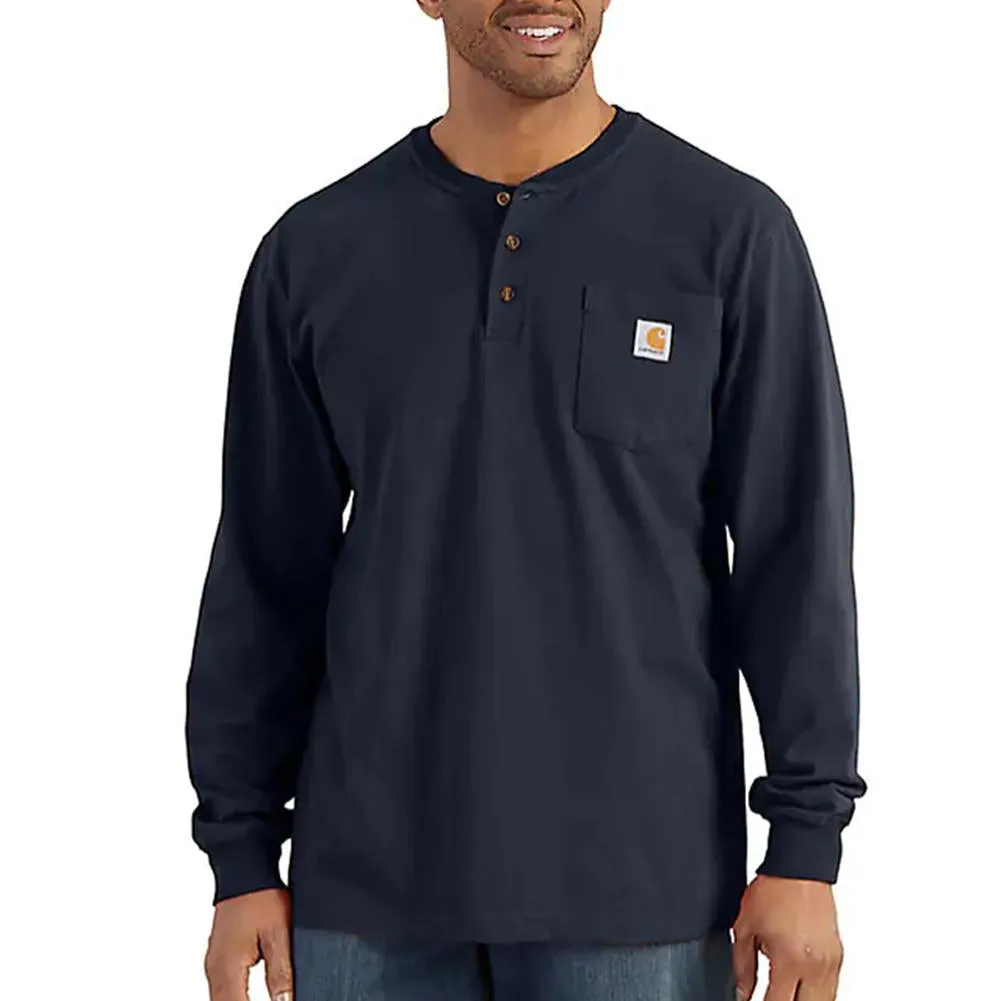 Workwear Long Sleeve Henley - K128