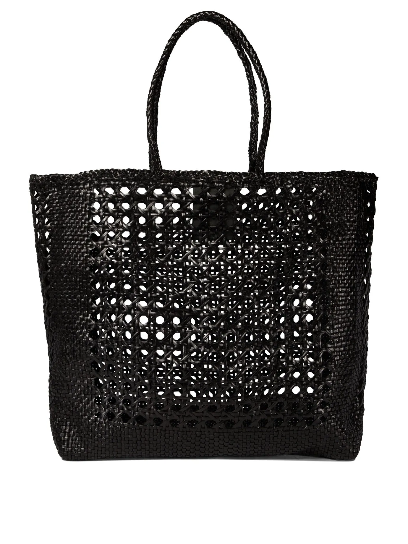 Woven Bag Shoulder Bags Black