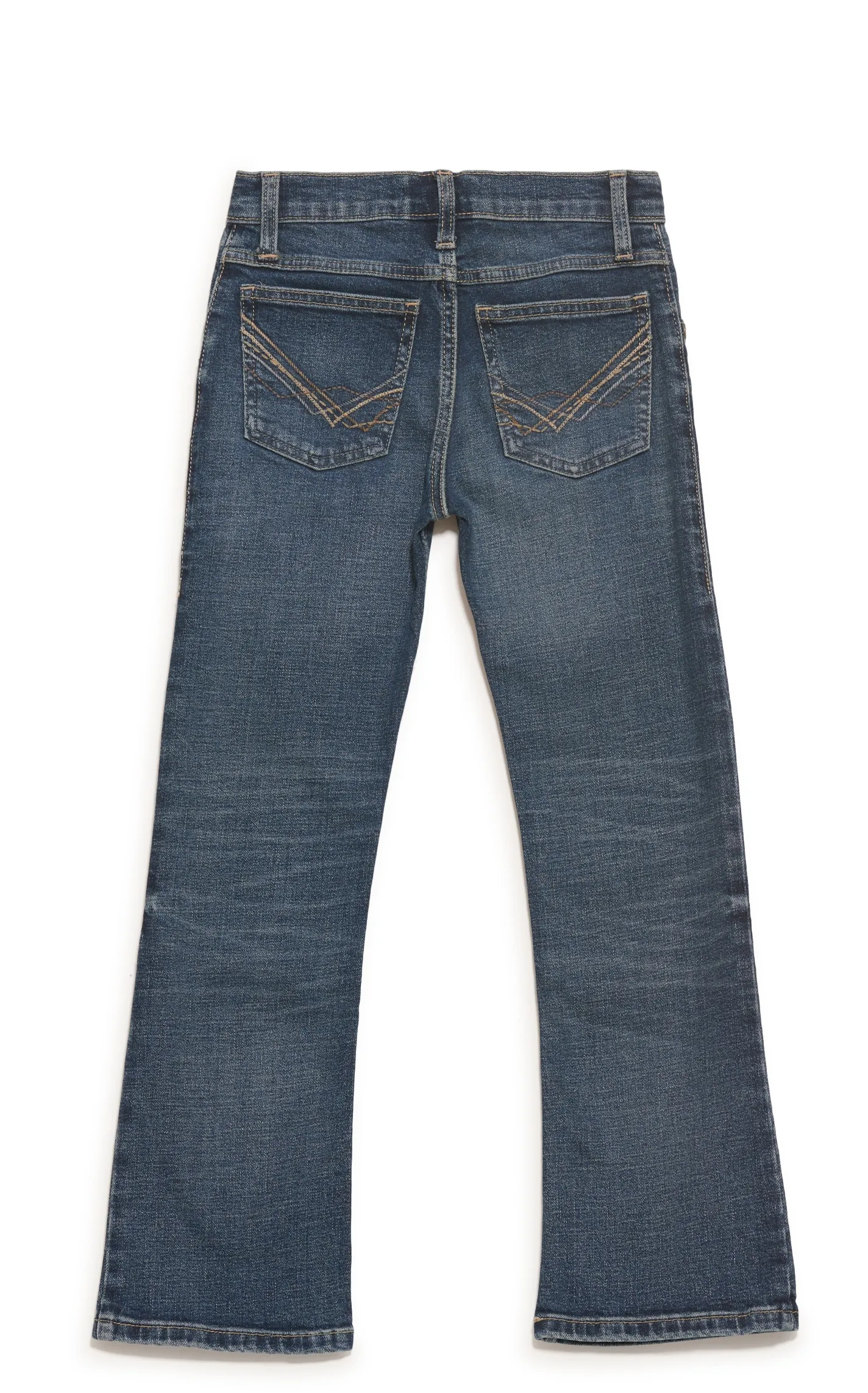 Wrangler 20X Boys' Medium Wash Slim Fit Vintage Boot Cut Jeans (8-16) - Cavender's Exclusive