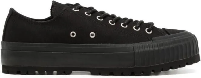 Yohji Yamamoto low-top lace-up sneakers Black