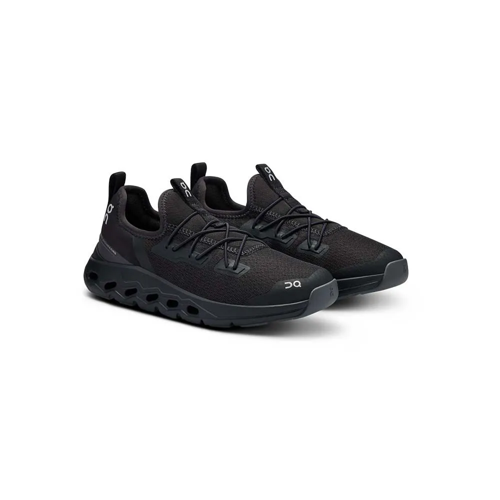 Youth Cloudleap Running Shoe - Black/Eclipse - Regular (M)