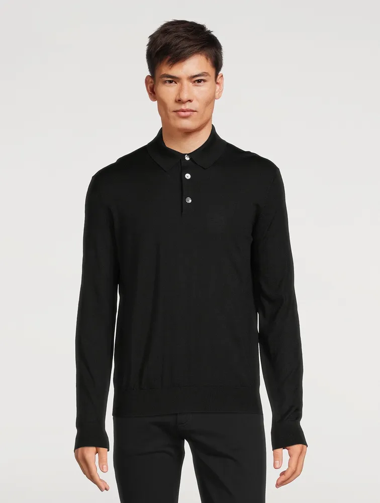 ZEGNA Cashmere And Silk Polo Shirt